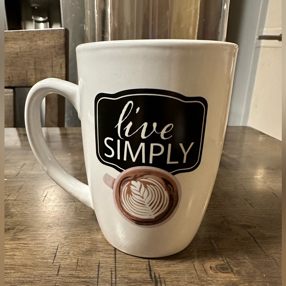 💝 NWT Live Simply Coffee Mug ☕️